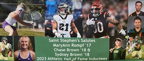 2023 Athletic Hall of Fame banner