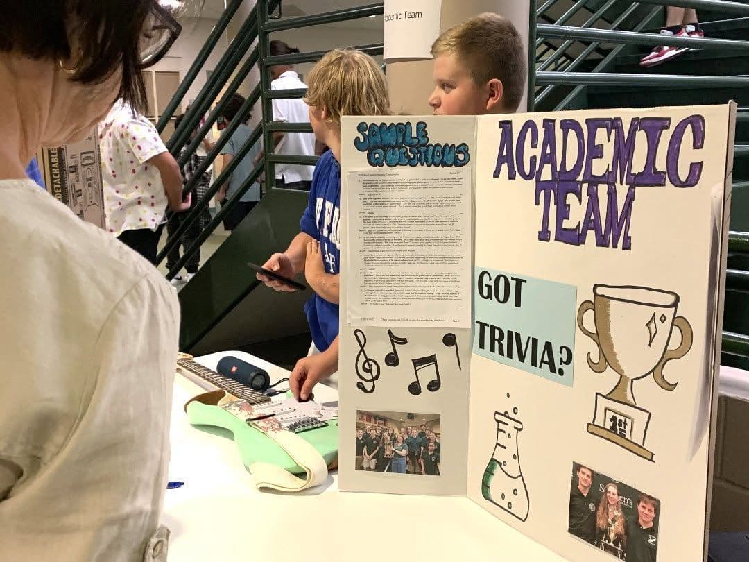 Academic Team club table
