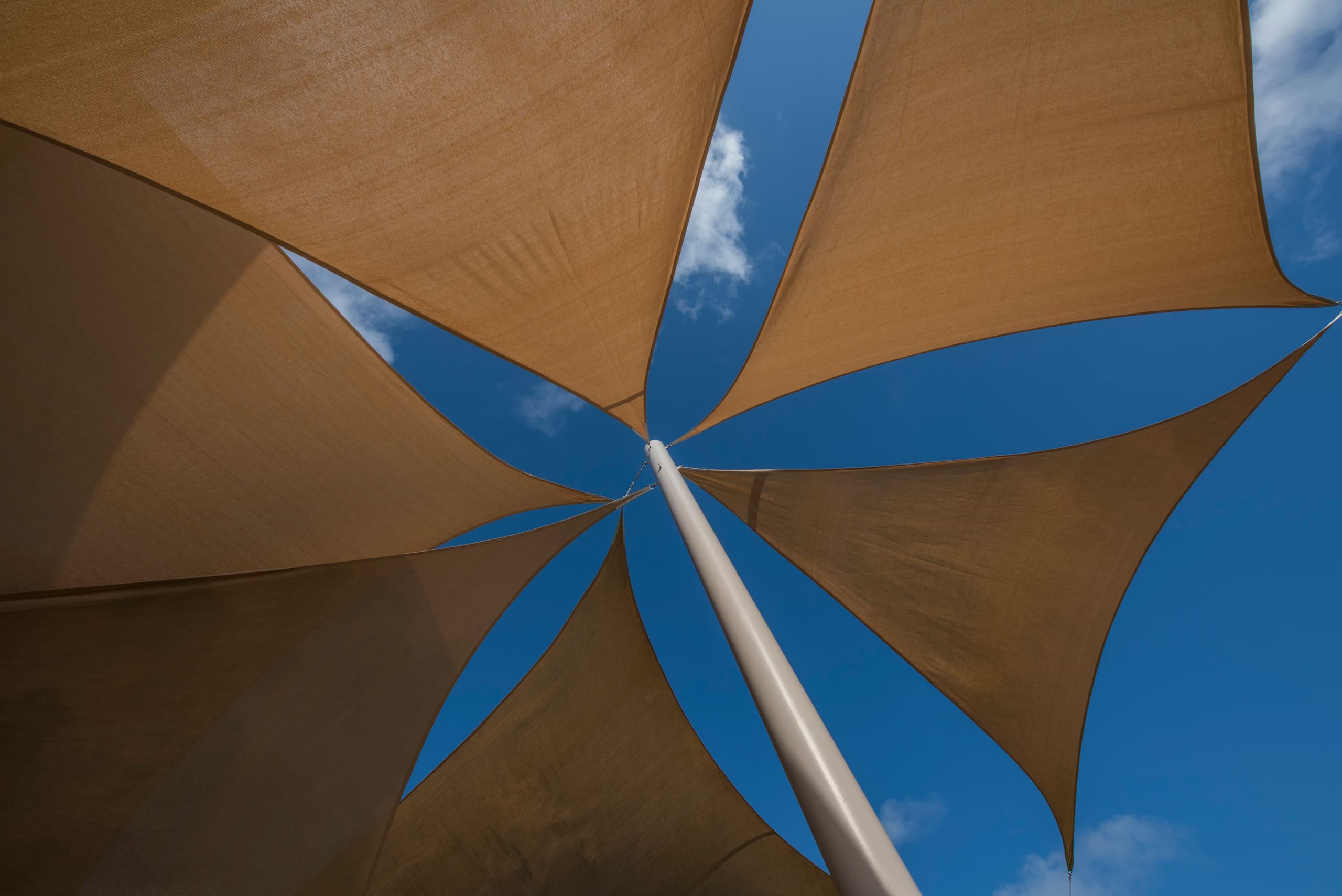Middle School shade sail