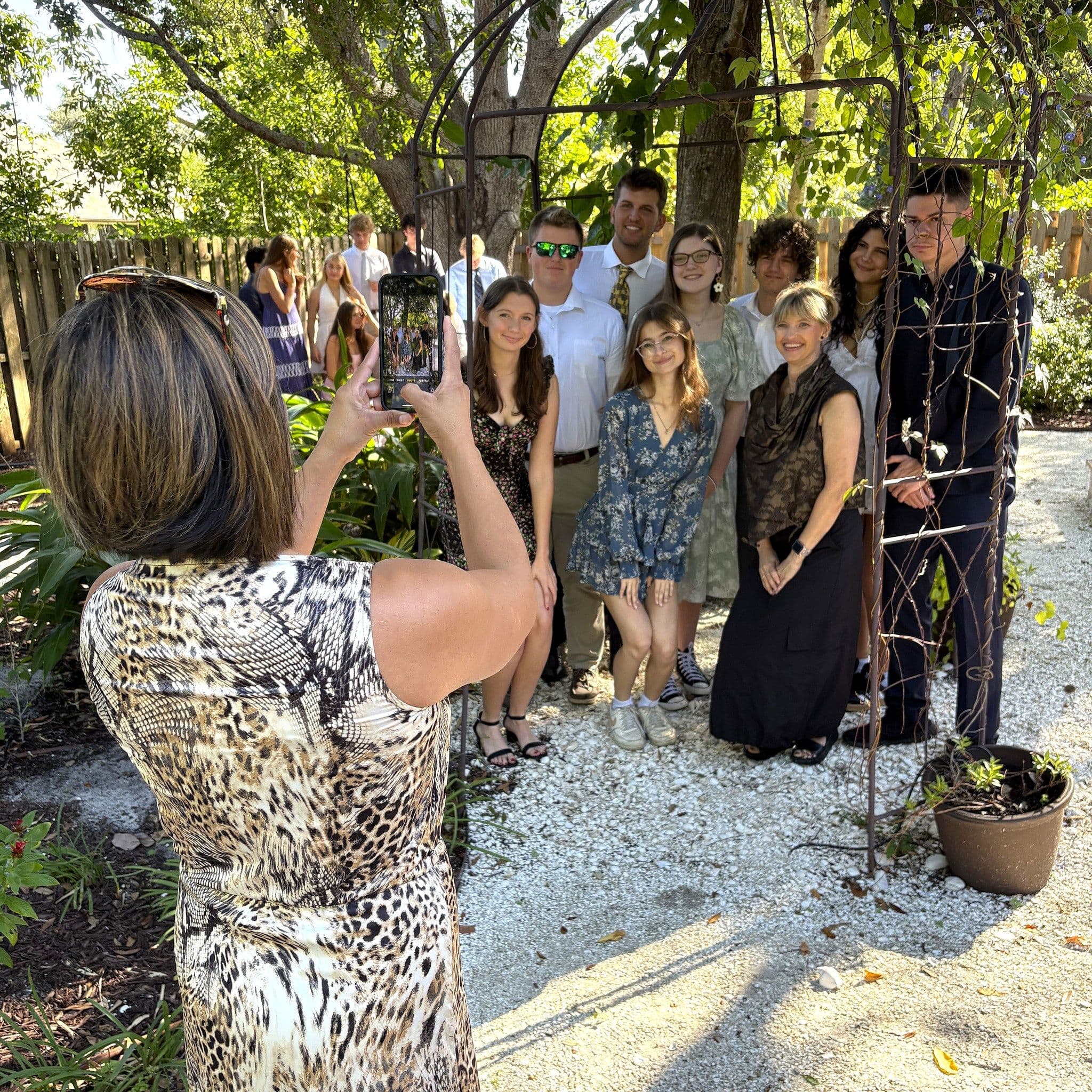 Students in professional dress