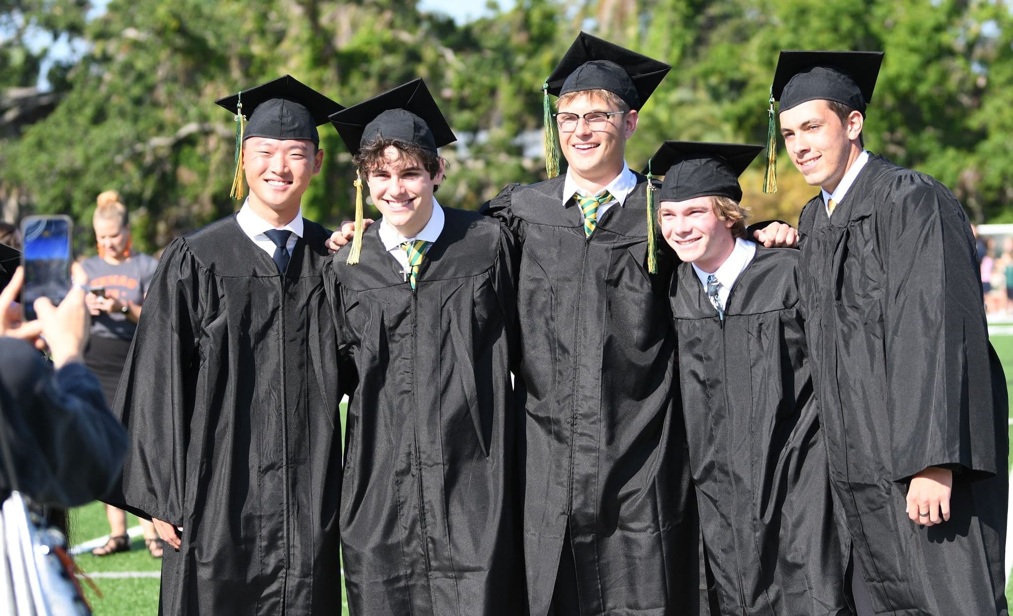 Seniors pose for the camera