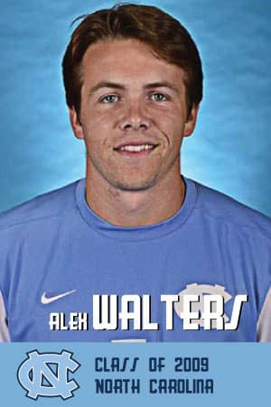 Alex Walters Class of 2009 North Carolina