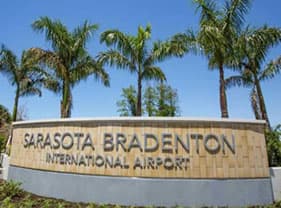 Sarasota Bradenton International Airport Sign