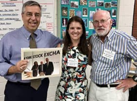 Bernie Yanelli, Brittany Skoda, and Bill Johnston