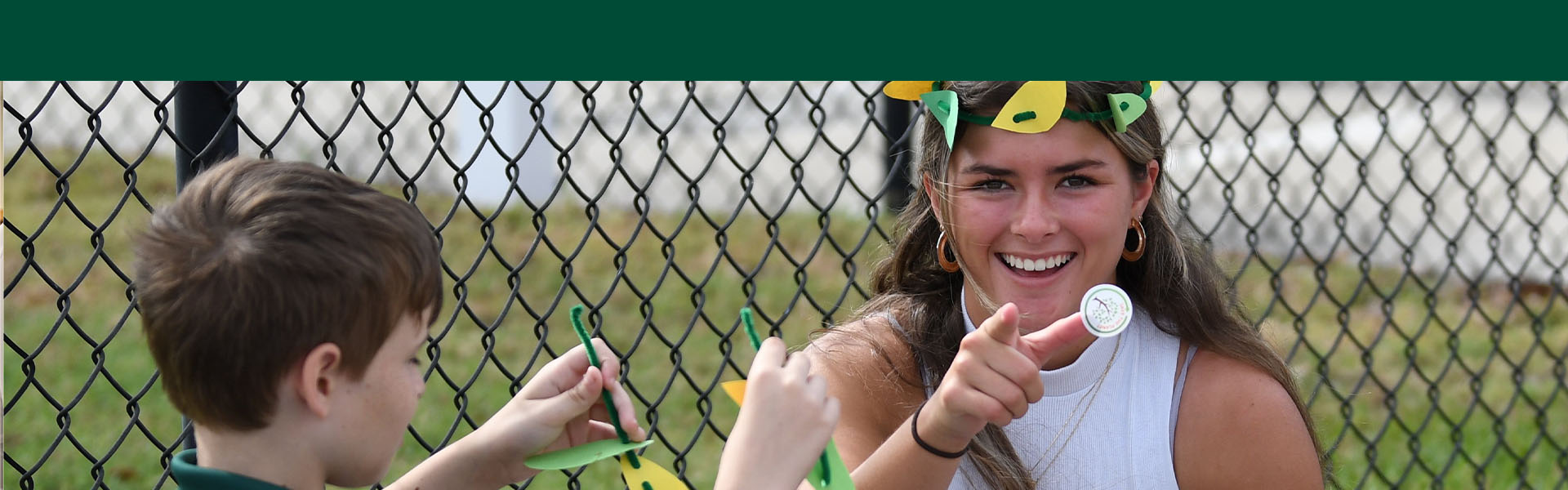 Students at a Falcon Friend event