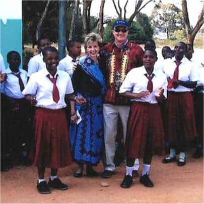 Dr Puullen at Iringa International School