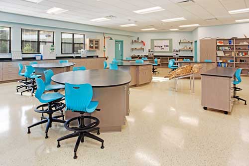 Marine Science classroom