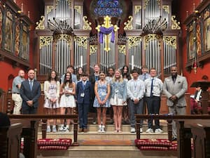 Students in Chapel