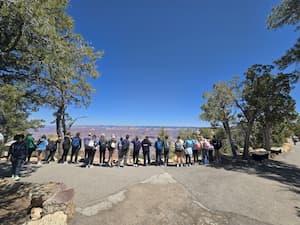 Students at the Grand Canyon