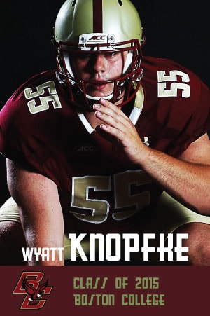 Wyatt Knopfke - Class of 2016 - Boston College